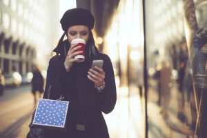 Winter shopping season